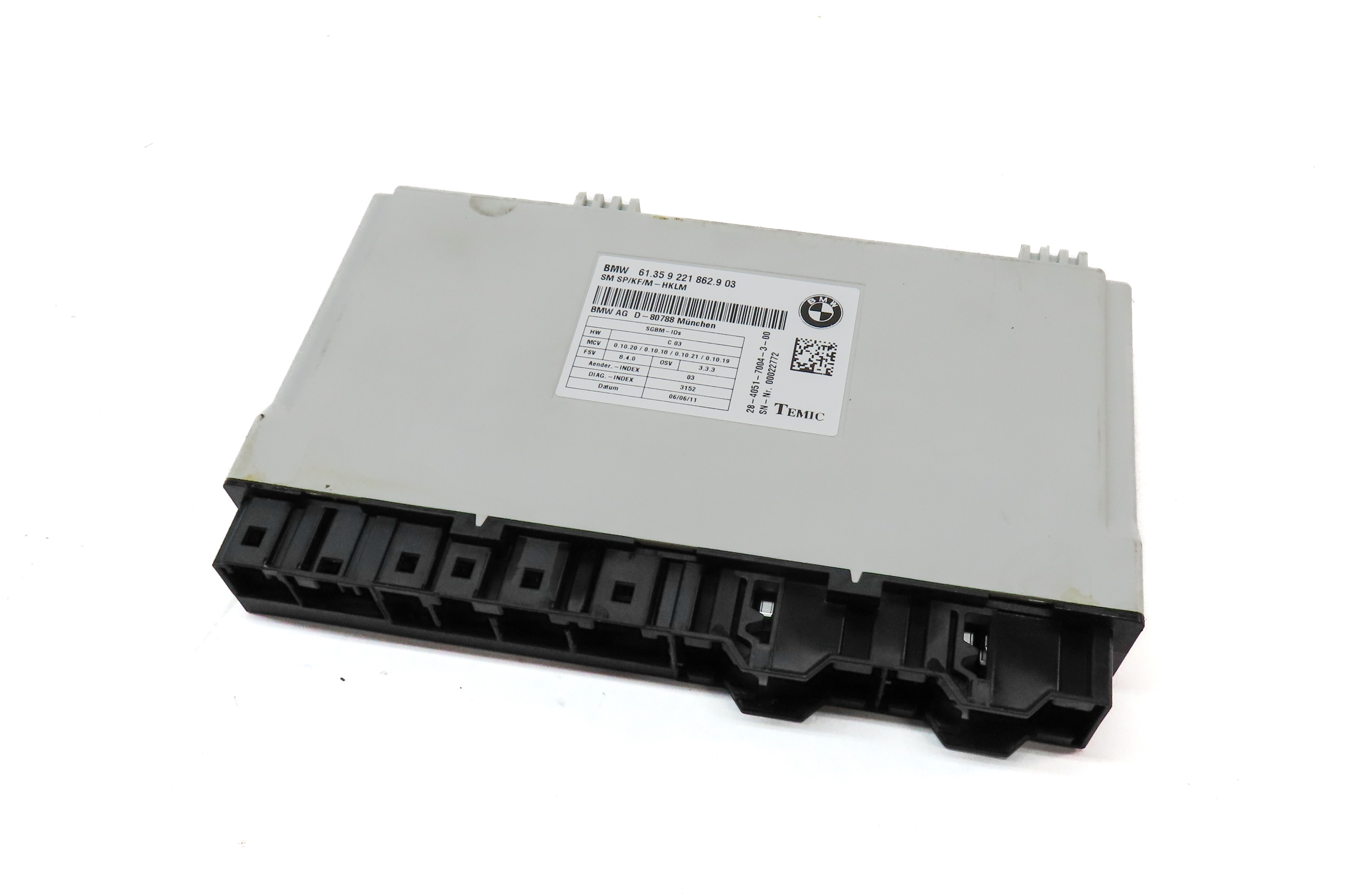 2010-2016 BMW 128i 328i 335i M3 X1 X5 X6 Z4 - FRONT MEMORY SEAT CONTROL MODULE — exact item pictured